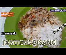 Cara Memasak Jantung Pisang Santan